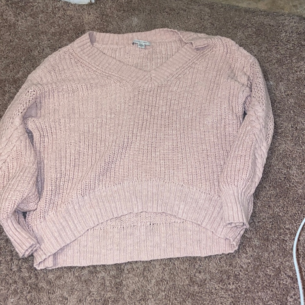Pink sweater